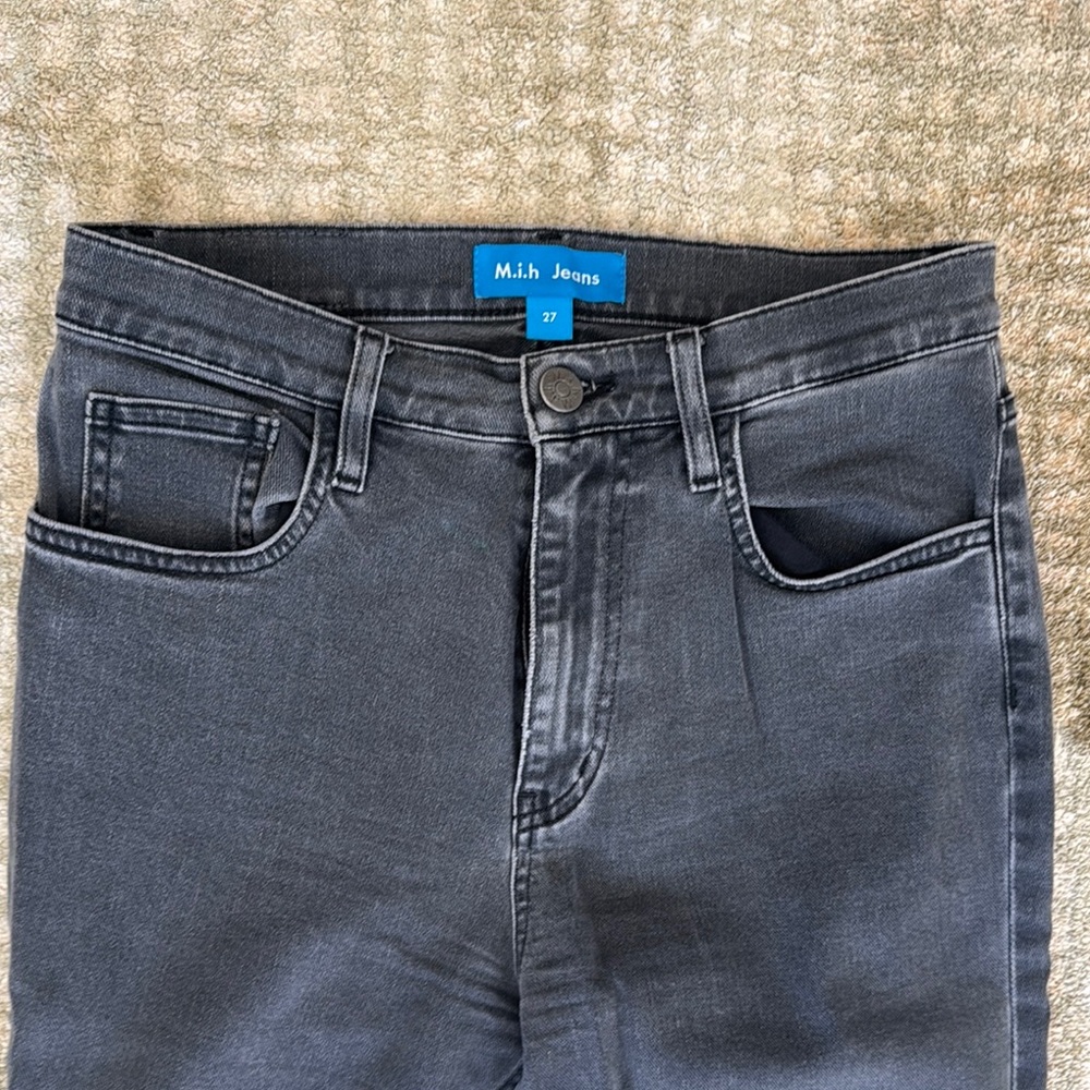 M.i.h Jeans Dark Gray Denim
